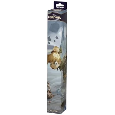 Ravensburger Disney Lorcana TCG Playmat Featuring Tinker Bell Giant Fairy by Michael Cookie Niewiadomy | Protects Cards | Versatile Game, Desk, or Mouse Pad | Suitable for Ages 8