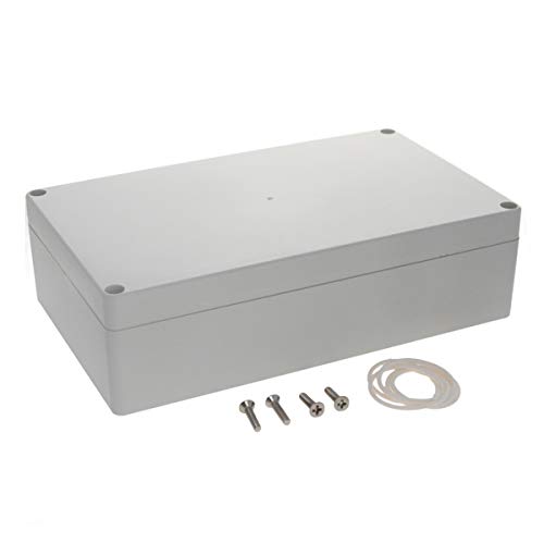 Fielect Junction Box, ABS Plastic IP65 Waterproof Electrical Box Case Universal Electrical Project Enclosure, 7.87 x 4.72 x 2.17