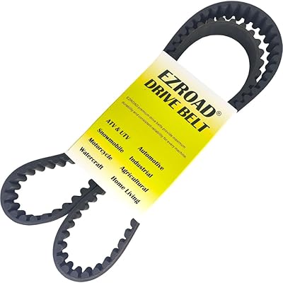 Rear Drive Belt 40022-91 Compatible with Harley-Davidson XL1200 Sportster 1200 1991-2003, XL1200C XL1200S 1996-2003, XL883 XL883HUG 883 1993-2003, XL883DLX 1991-1995, XL883R 2002-2003 1204-0042