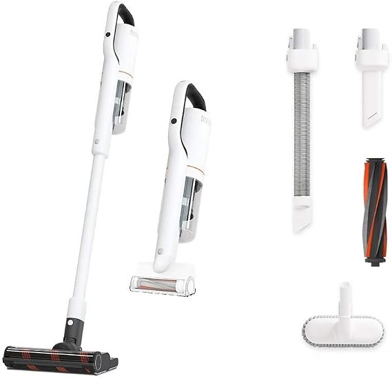 Vacuums Handheld Vacuum Cleaner for Home - 2 in 1 Mop and Vacuum Suction Power