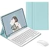 Keyboard Case for Galaxy Tab S6 10.5" 2019 (Model SM-T860/T865/T867), [Supports S Pen Charging] Slim Lightweight Stand Cover with Magnetically Detachable Bluetooth Color Keyboard, Blue