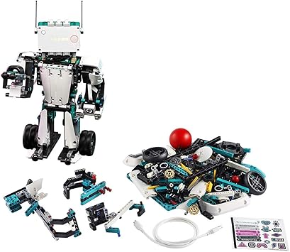 LEGO MINDSTORMS Robot Inventor Building Set; STEM Kit for Kids and Tech Toy with Remote Control Robots; Inspiring Code and Control Edutainment Fun 949 Pieces