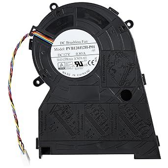 New CPU Cooling Fan Replacement for Dell Optiplex 7090 7080 7070 7060 7050 5080 5070 5060 3060 3050 (SFF) Series 03CWF9 0KGWT4 PVB120J12H-P01 3CWF9-A01 3CWF9 KGWT4 DC12V 0.8A